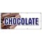 Signmission CHOCOLATE BANNER SIGN milk dark semi sweet homemade candy belgium sale B-96 Chocolate - alternate 1